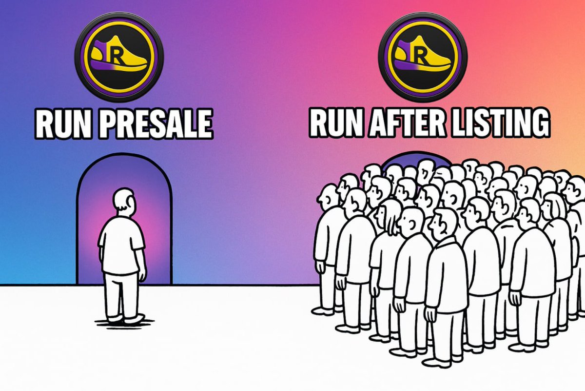 🎨 SNEAKERS GO — MEME CONTEST!

Create your best $RUN meme / art / video, tag <a href="/SneakersGoFun/">Sneakers Go</a>, use:
#RUN #SneakersGO #MemeContest $RUN

💰 Prize Pool: 200 USDT
10 winners × 20 USDT
📤 How to join:
1️⃣ Post your meme on your own X account
2️⃣ Tag us
3️⃣ Drop the link to your post in