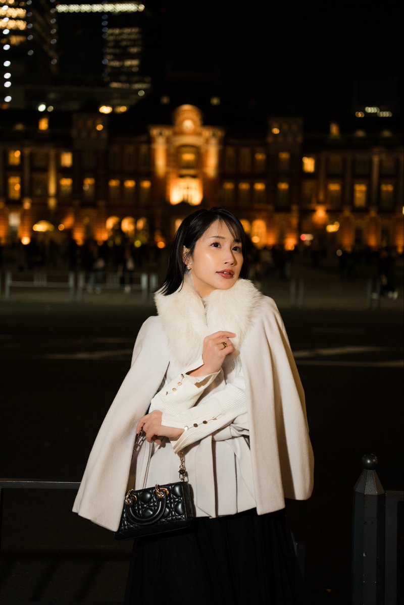 東京は夜の七時 Model:あきさん @aki_photomo #あき さん