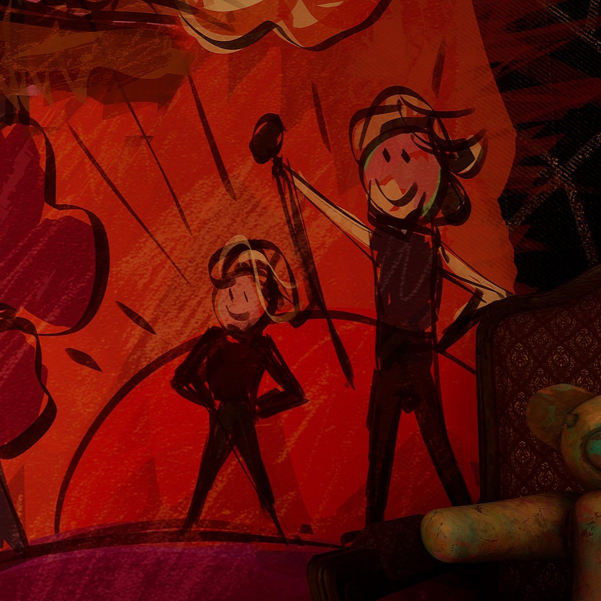 let's learn the paino with mama... let's go on an adventure with papa...