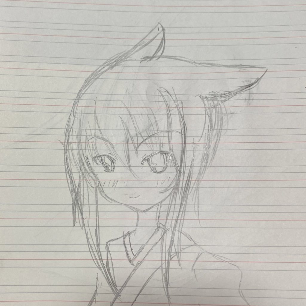 絵の道目指し始めた頃と現在の絵
お狐様で比較

←14年前  現在→ 