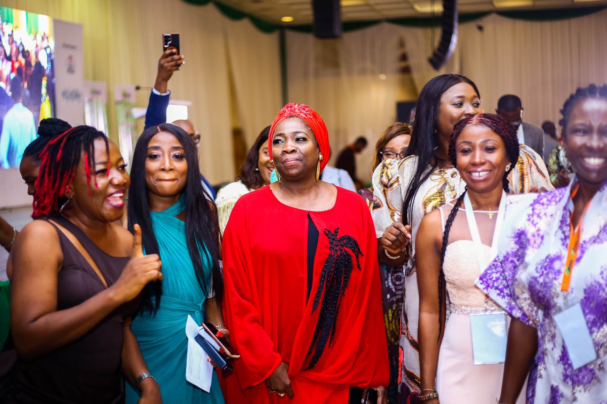 NDISummit's tweet photo. Our diaspora mummy sure knows how to hit the dance floor! Her energy lit up the room, adding warmth, joy, and unforgettable moments to the evening’s celebration.
#NDIS2025 #NIDCOM #NigeriaDiaspora https://t.co/Jka1zym50k