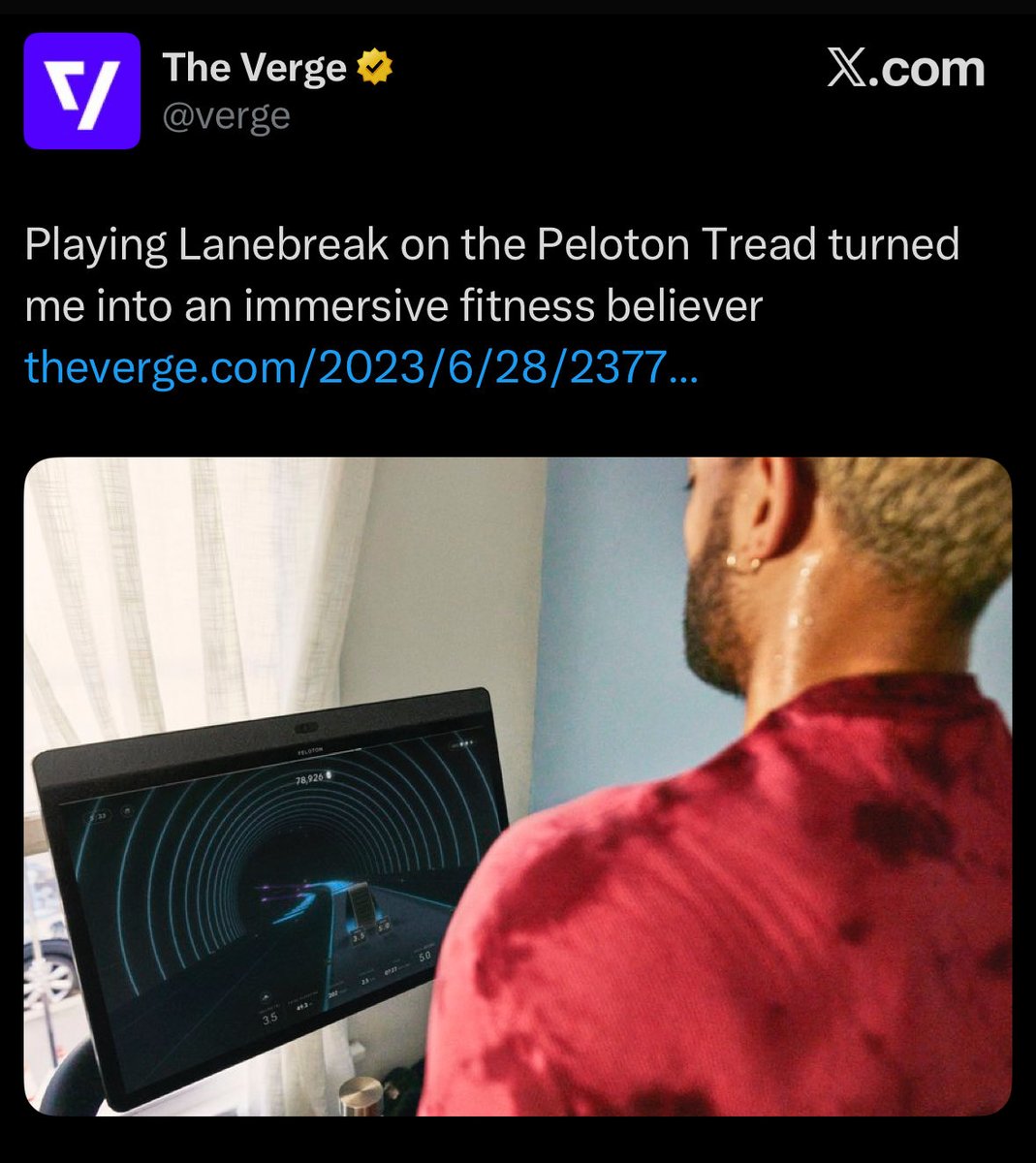 Peloton recent laid off most of their gaming team despite Lanebreak having the same engagement as the top instructors

What a miss 

Gamified fitness was one of the clear pillars to more mass market content 

They had a great signal 

And so much left to do