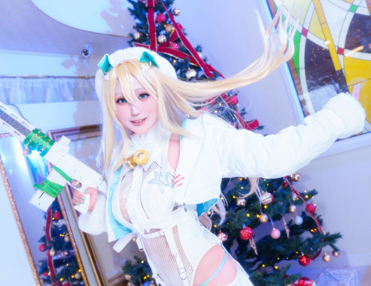 cosplay/コスプレ】 勝利の女神:NIKKE ルピー:ウィンターショッパー