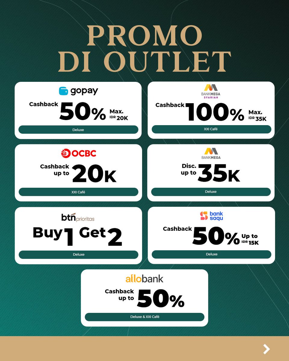 cinema21's tweet photo. Oalah, seneng tenan, caah! 🥳 

Mulai hari ini THE ALOON ALOON XXI wis resmi dibuka! Saatnya nonton bareng kawan lan sedulur, soalnya banyak promonya, loh! 🥰

Mumpung akeh film apik, buruan ke sini yo 👋🍿

#LebihASIK #NontonASIKdiXXI #JajanASIKdiXXI #TheAloonAloonXXI https://t.co/SLKyRAftgV