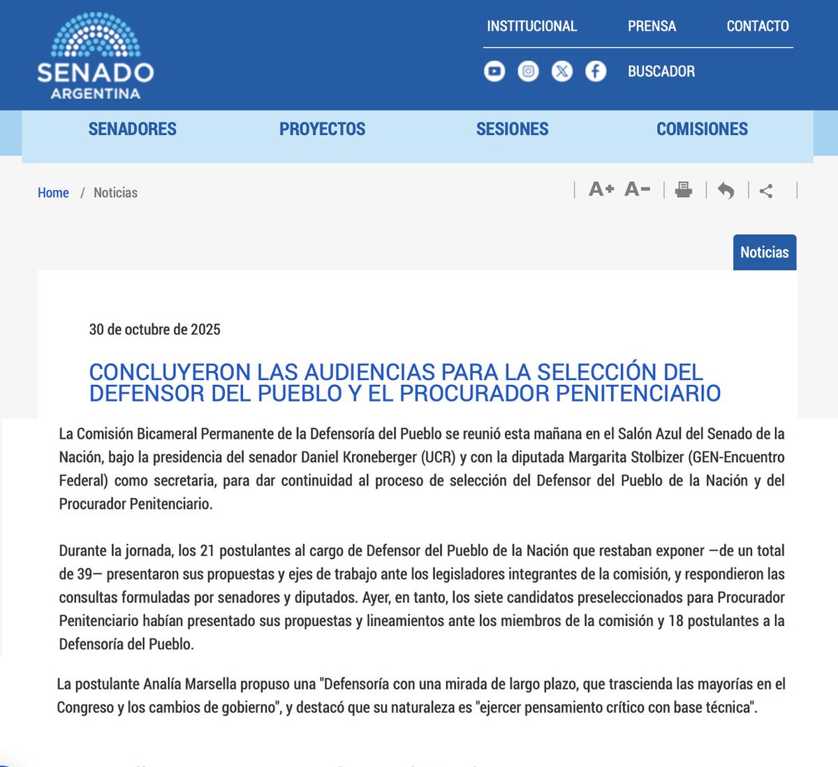 Analia_Marsella's tweet photo. 🇦🇷 ¡Hola! Recuerden apoyar la causa por un #DefensorIndependiente con su firma y difusión:
https://t.co/qBZa7RRC3z
⚖️ Con el @MovCiudadano20M queremos tener más recursos para poder hacer más para sentar las bases de una Argentina más justa.
📺https://t.co/AfZpHBAv1A https://t.co/LwpGj5HtHr