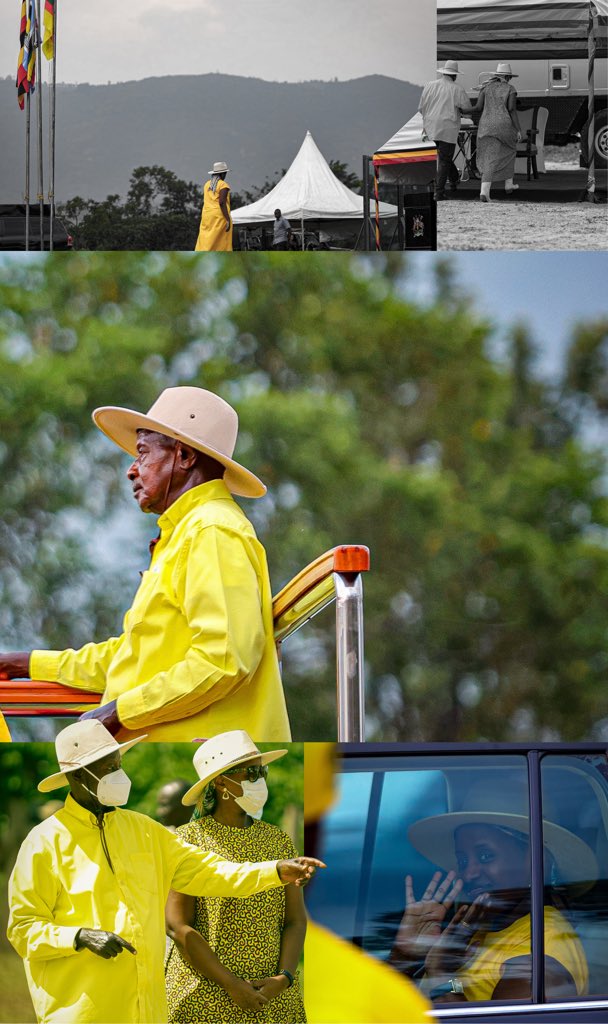 BonnyKarogo's tweet photo. President Museveni wraps up his Rwenzori–Tooro campaign with confidence that the region will give him 89% of the vote. 
Photos by me 📸 https://t.co/KPZ3NIFAXC