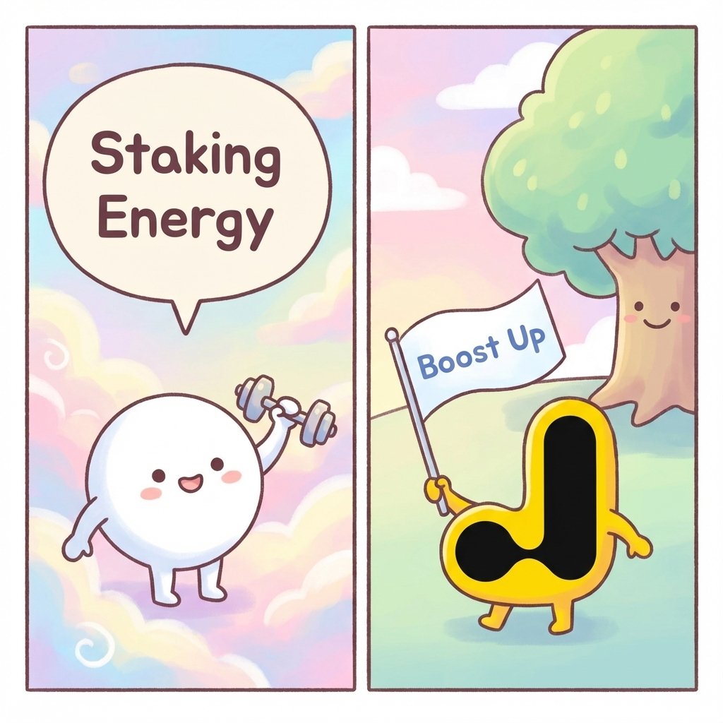 Staking buff unlocked.
You bring the energy,

 <a href="/JPoolSolana/">JPool</a> brings the boost up on Solana while <a href="/lunapastelLTD/">Luna Pastel | Web3 Recruiting</a> keeps the vibes soft and pastel