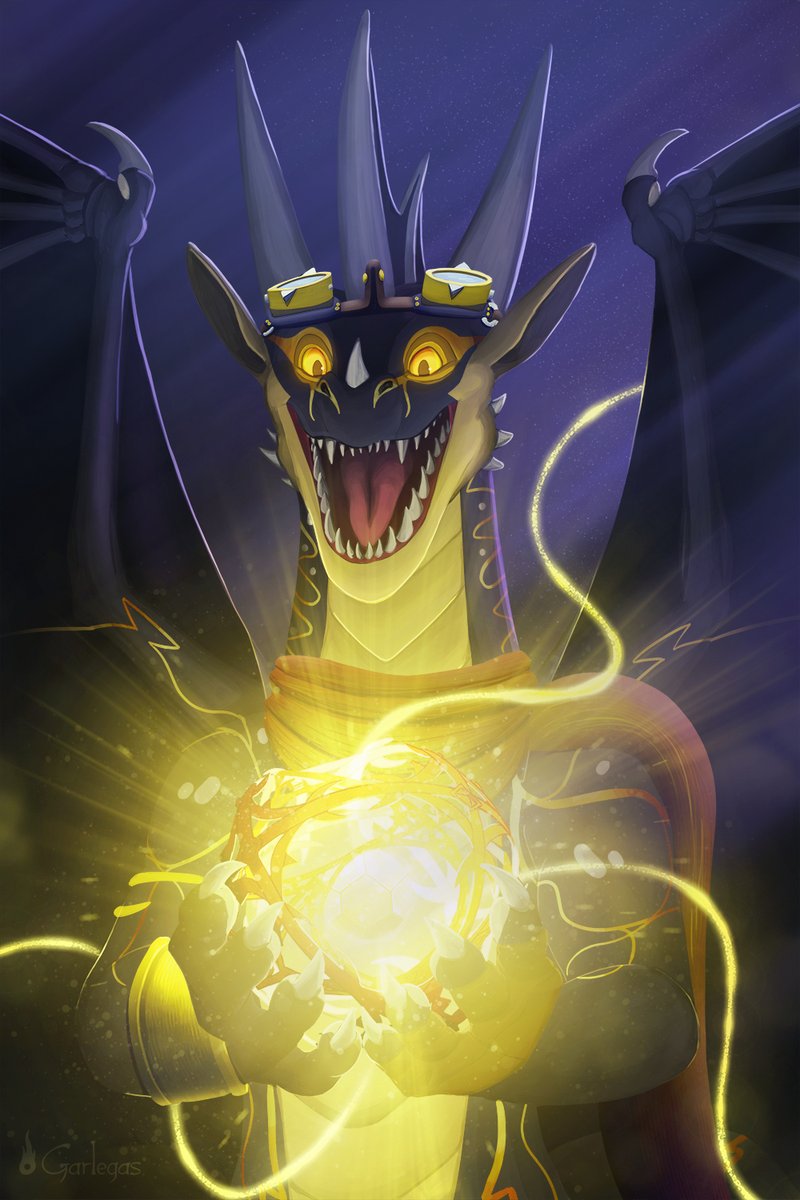 Garlegas's tweet image. Updated artwork with all accesories :D 
Now we have the full Noxalis vibe 💛🖤