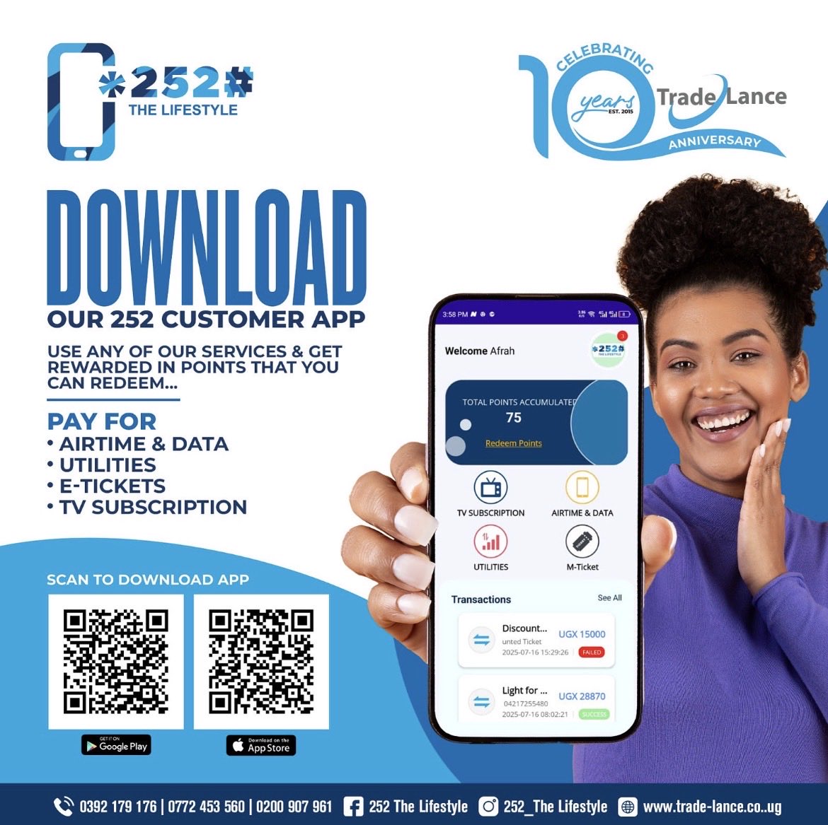 Customer 252 The 252 customer app is now available on IOS and Android! For every ...