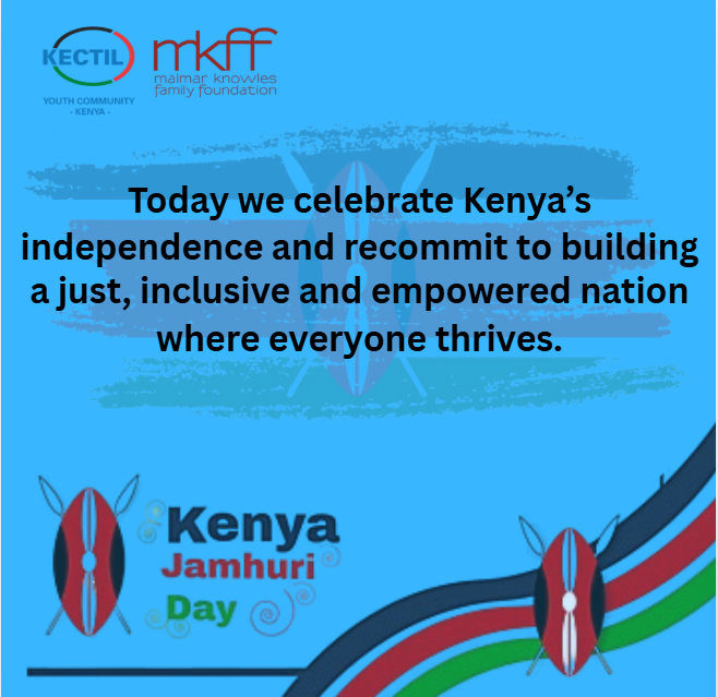 KectilKenya's tweet image. Happy Jamhuri Day 2025

Today we celebrate our independence and recommit to building a just, inclusive, and empowered nation where everyone thrives.

#KectilKenya
#JamhuriDay2025
