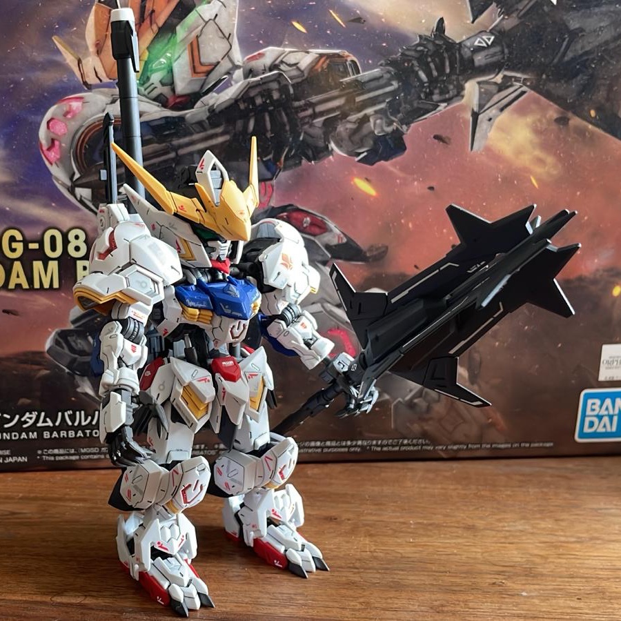 matthewchoi78's tweet photo. MGSDバルバトス完成！
水転写デカール
MGSDバルバトスはいいぞぉ！！
#MGSD
#ガンプラ
#MGSDバルバトス https://t.co/nNrOB1Szfc