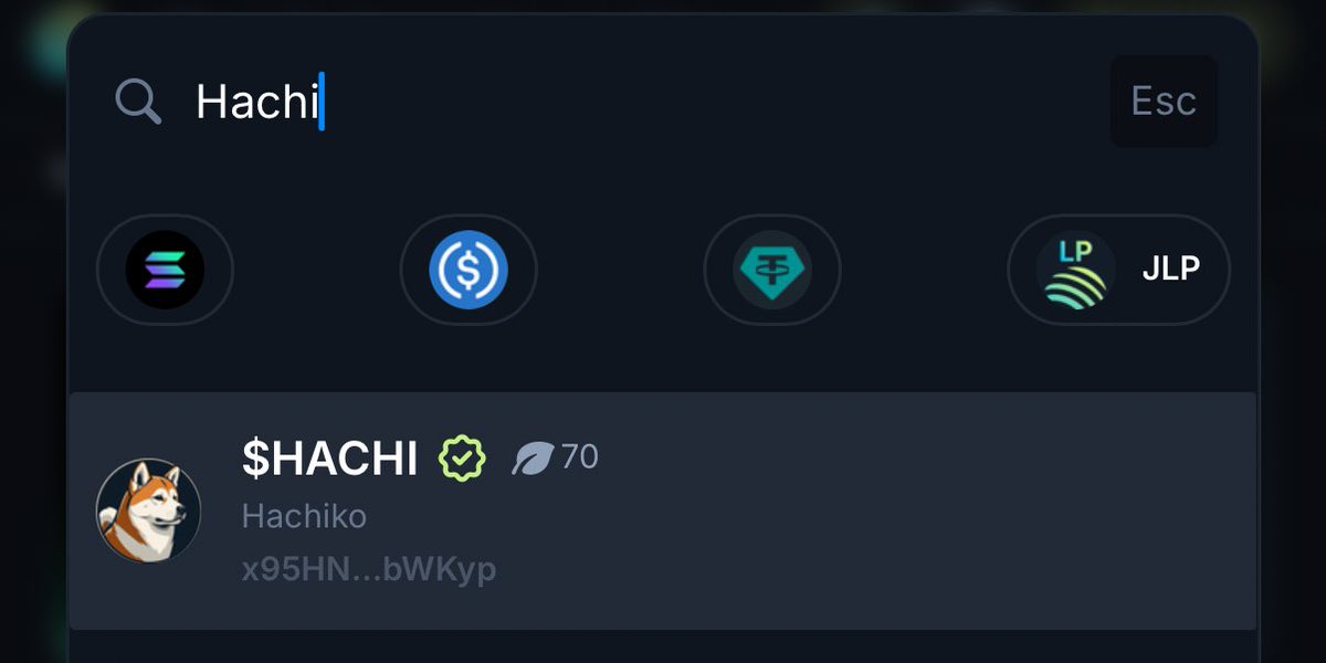 Congratulations, loyal people.

$HACHI has been verified on Jupiter 🐶

Hachiko loves you all today, tomorrow, and forever ❤️