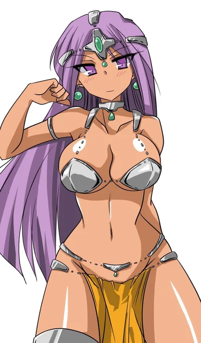 #今年も残りわずかなので今年一番伸びた絵を貼る マーニャ姉。ドラクエシリーズはデザインが素晴らしいです