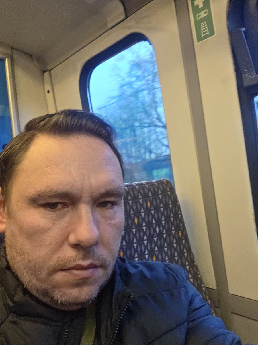 En route to sunny Blackpool. Looking a bit too serious for the shootout though..