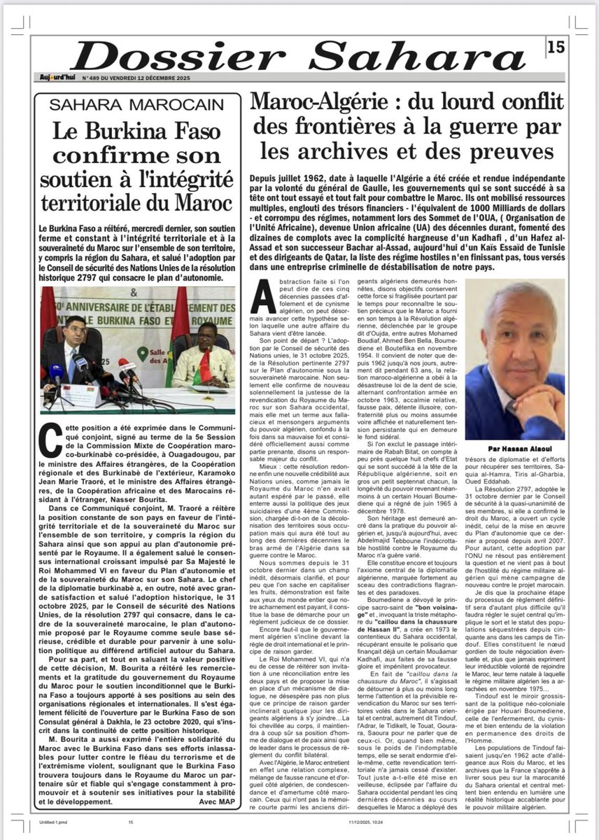 Le #Maroc 🇲🇦 dans la presse malienne 🇲🇱