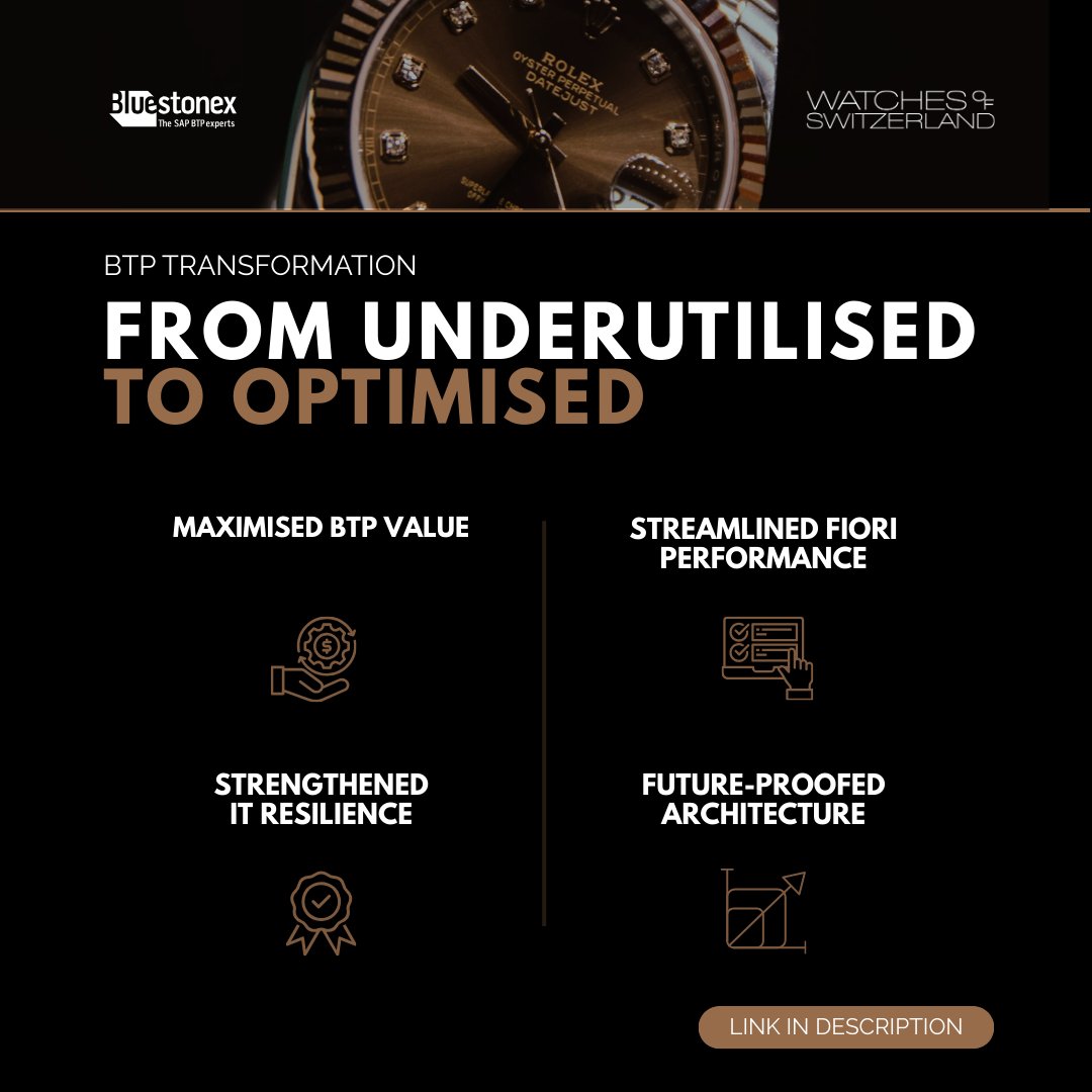 Bluestonex - SAP BTP Experts tweet media