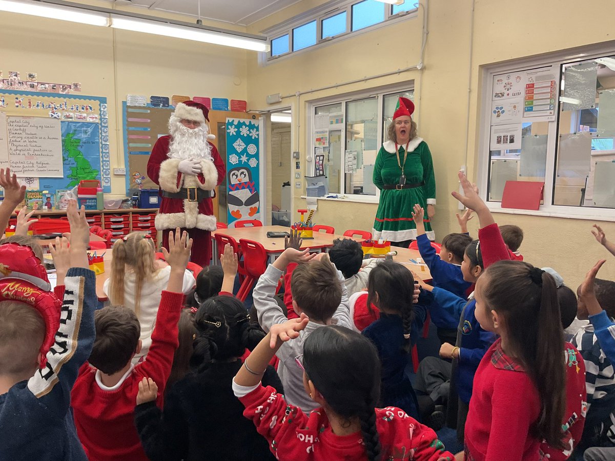 We have had a special visitor!