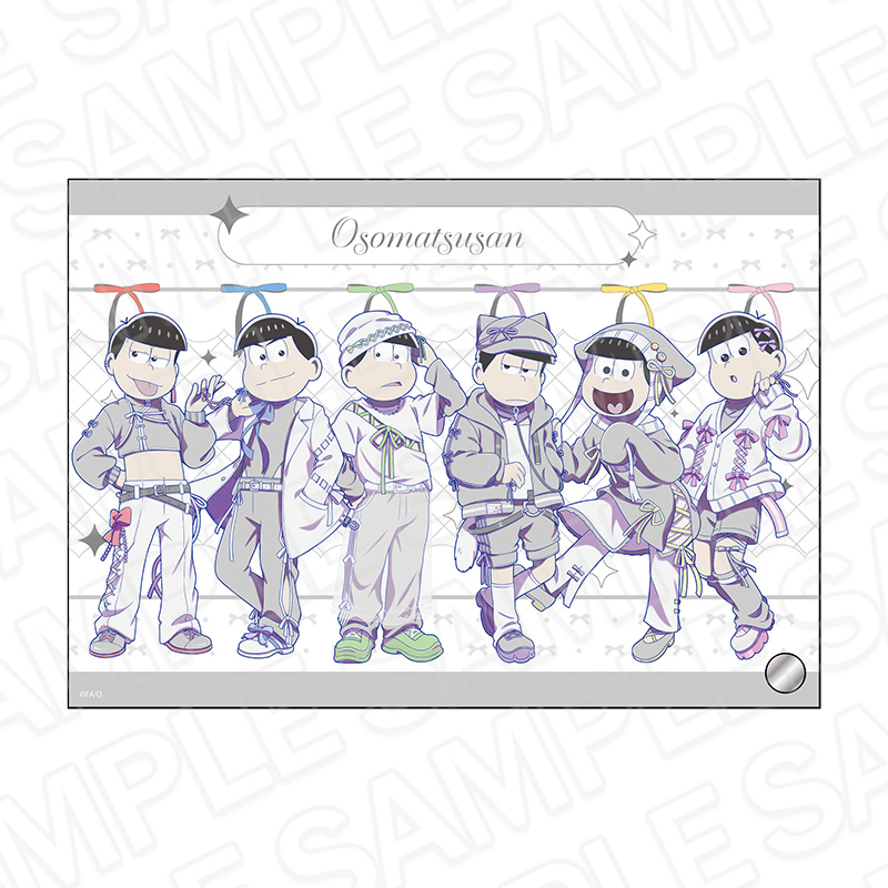 コレイズで予約開始！ おそ松さん_ミニアクリルアート 中華風リボン