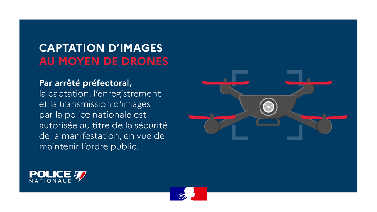 #SRFCSB29 | Pour le match du 13/12 au Roazhon Park, au regard des risques pour l'ordre public, des mesures particulières ont été édictées par arrêté préfectoral dont l'utilisation de drone
Les #policiers seront présents pour la sécurité de l'évènement
