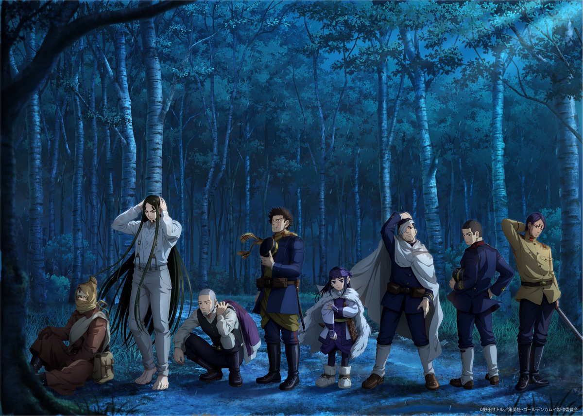 新規ビジュアルが解禁！！ POP UP STORE ゴールデンカムイPLAZA テーマ