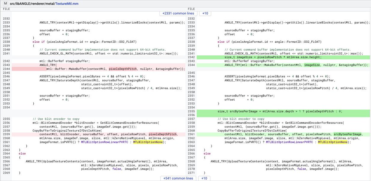 zerodaytraining's tweet image. ⚡️ 0-Day Alert - Google Chrome exploit in the wild

Buffer overflow to sandbox escape in ANGLE component, potentially reachable directly through WebGL API (RCE)

Patched in Chrome Desktop 143.0.7499.109/.110 for Windows/Mac  and 143.0.7499.109 for Linux