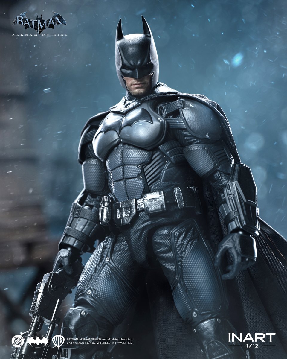 DewToyStore's tweet photo. ⭐ [𝗣𝗿𝗲-𝗼𝗿𝗱𝗲𝗿] Queen Studios InArt 1/12 Scale Action Figure - Batman: Arkham Origins - Batman ⭐

https://t.co/RmyHgQgAko

#ohmyprimus #dewtoystore #actionfigures #actionfigure #queenstudios #inart #batmanarkhamorigins #batman https://t.co/dZAwogyOWT