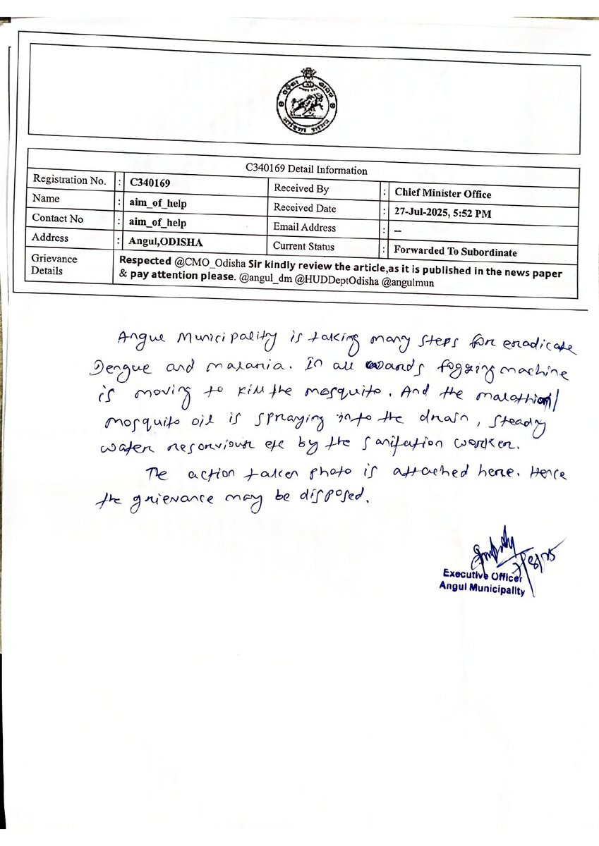 angulmun's tweet photo. @aim_of_help @CMO_Odisha @angul_dm @HUDDeptOdisha https://t.co/wBXc13vzeB