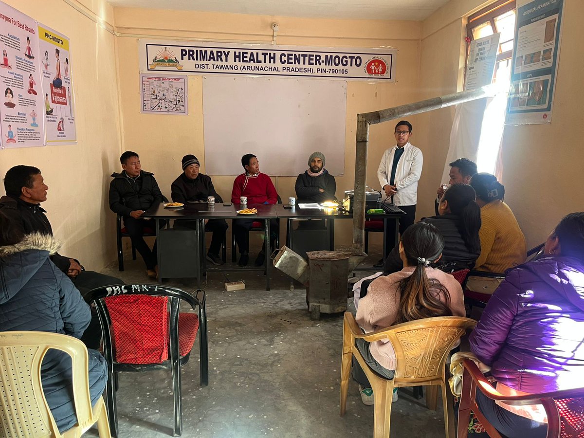 jiarhoque's tweet photo. Awareness and meeting regarding Introduction of HPV vaccination campaign was conducted at PHC Mogto on 12/12/2025.
The meeting was attended by various officials of Mogto Block including- Assistant Commissioner, BEO, GPC, GBs,ICDS Supervisor, Teacher, BMM (ASRLM), AF, ASHA, AWW. https://t.co/ptVPEbXYp0