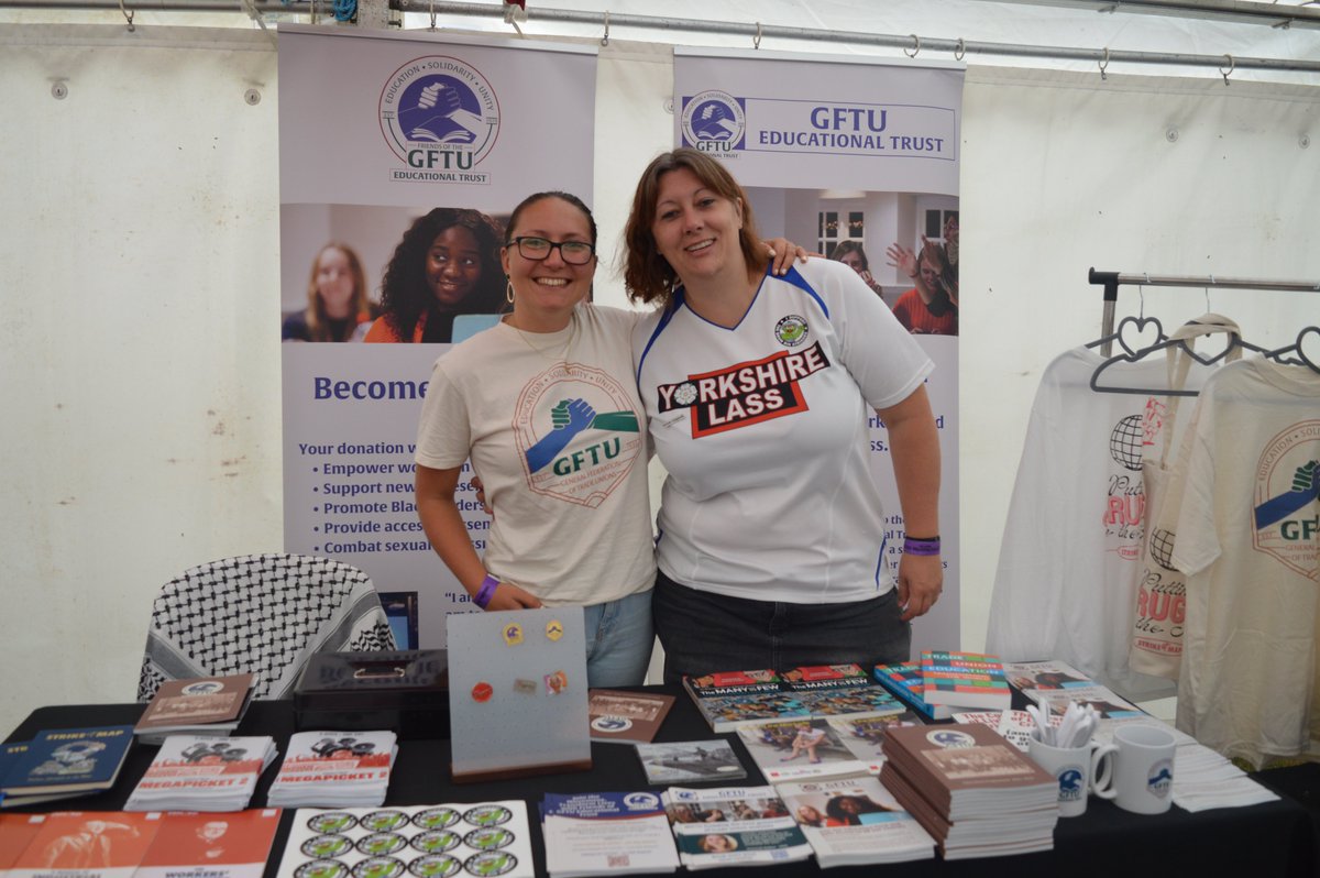 🔥 Show your #Solidarity, loud and proud!

Every item you grab from our collection helps power the fight for the future of our movement. 100% of proceeds go back to supporting the <a href="/GFTUET/">GFTU Educational Trust</a>.

👕 Wear your values - gftuet.org.uk/shop-page

#MerchoftheMonth #MOTM #GFTU #GFTUET