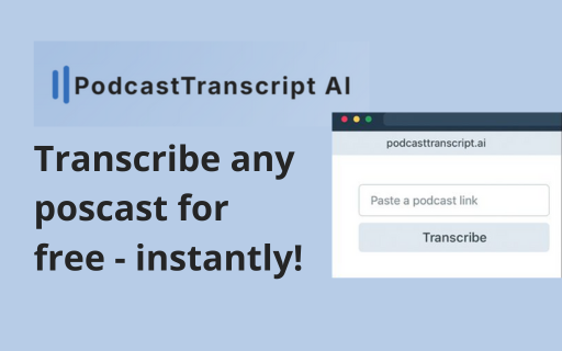 Podcast Transcript (@podtranscriptai) / Posts / X