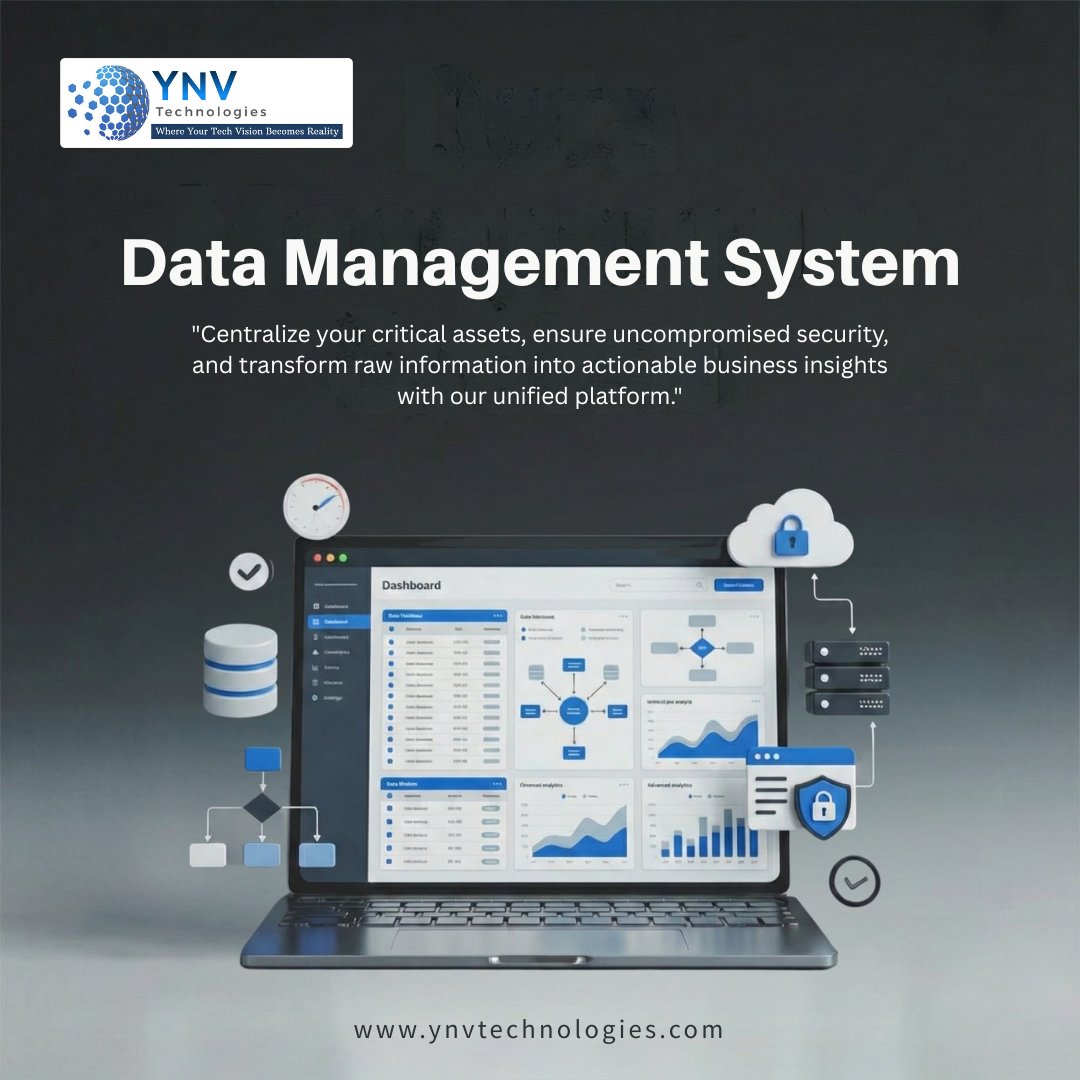 YNV_ITSolutions's tweet photo. Centralize. Secure. Analyze.
Our Data Management System turns raw data into real business insights.

#DataManagement #TechSolutions #YNVTechnologies https://t.co/MDnE2yQZPK