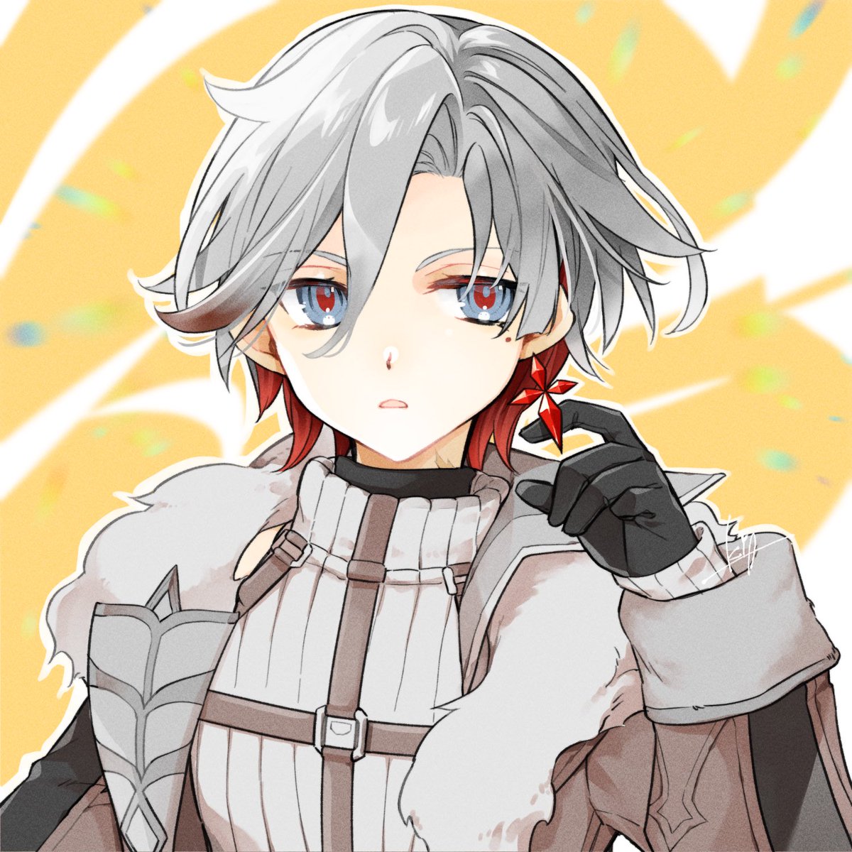 イルーガくん！
インナーカラー？良すぎる🔸✨
#Illuga