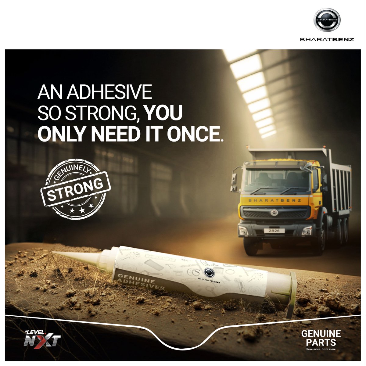 BharatBenz1's tweet image. When strength is non-negotiable, choose BharatBenz Genuine Adhesives—engineered for precision, proven for reliability.

Discover our genuine parts range: shorturl.at/v0iOX

#BharatBenz #LevelNXT #GenuineParts #GenuineAdhesives #FleetReliability #BuiltToLast