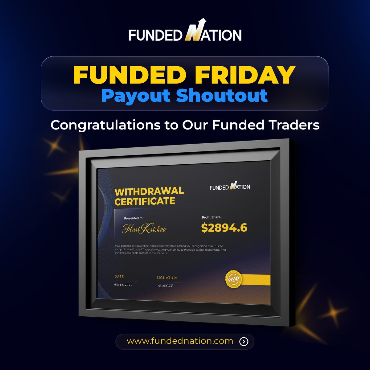 FUNDED NATION tweet media