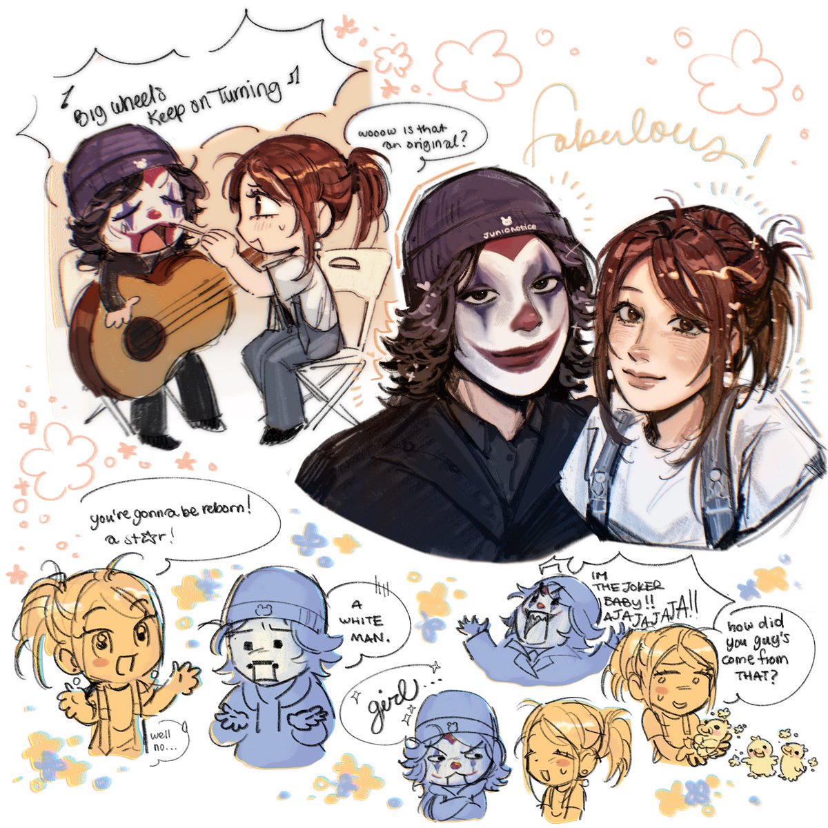 junioNotice's tweet image. Always late to the game 💔💔 NAME A MORE ICONIC DUO THAN A-

#tinakittenfanart #quackityfanart