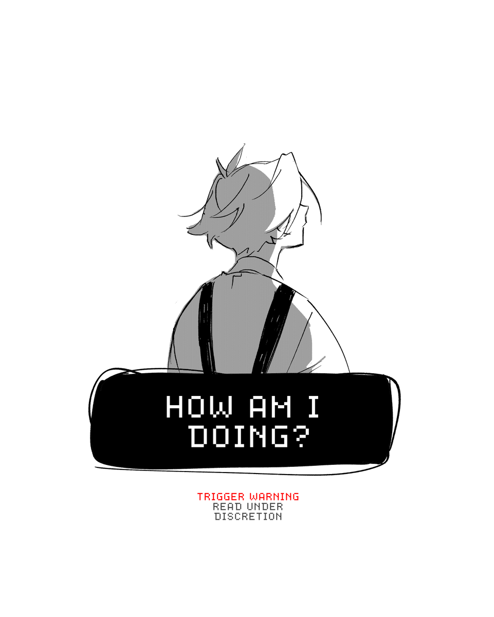 A short comic about how I currently feel.
TW; read under your own discretion.

(1/10)