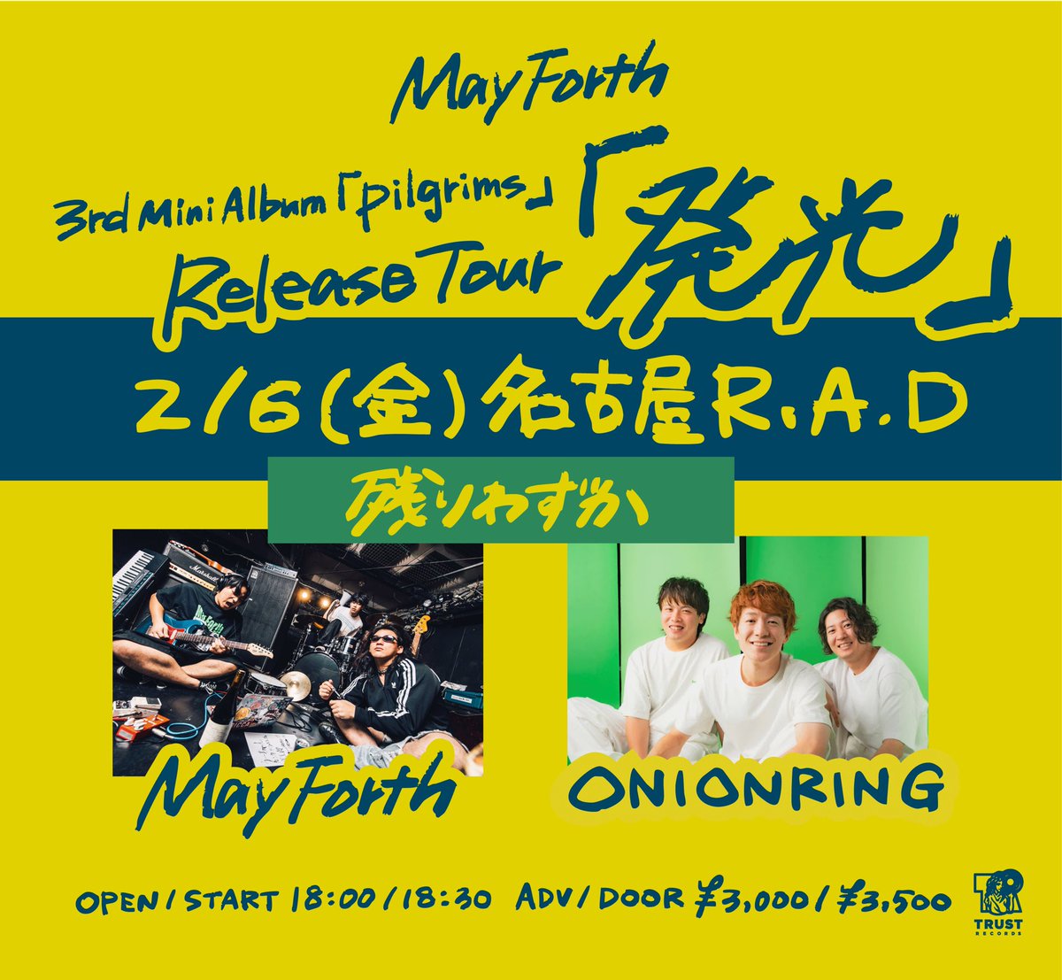 💥NEW SHOW💥 2026.2.6(金)名古屋 栄 R.A.D May Forth 3rd Mini Album