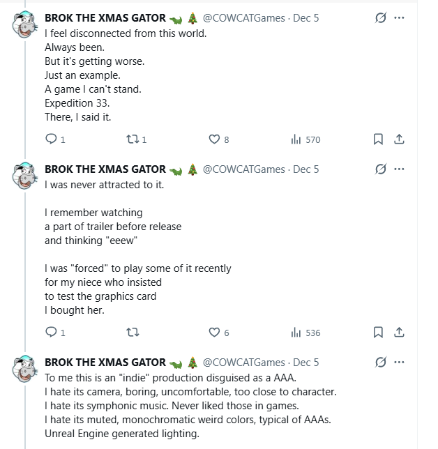 COWCATGames's tweet photo. I was saying this just the other day LOL
I never felt this disconnected from the gaming world... https://t.co/tjShfvL1VW