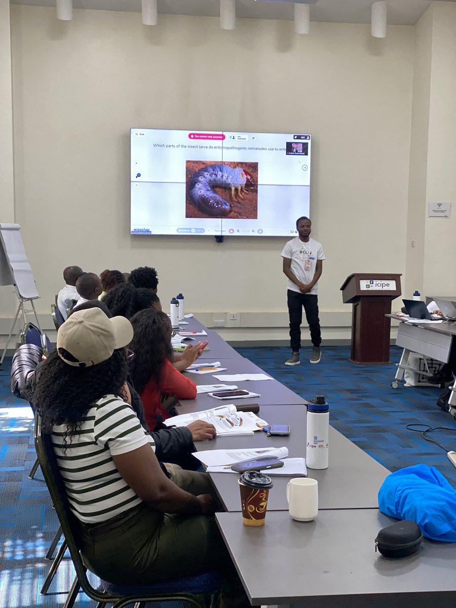 NemAfrica's tweet photo. Day 5 of BCCN: Today we began with a NemAfrica Research Session featuring seminars on nematode management strategies. This was followed by a learning-curve review and the post-course knowledge assessment.
@ImanemaUgent @icipe @IITA_CGIAR @VLIRUOS @CGIAR
#BCCN #Nematology https://t.co/PN0pi4HQCo