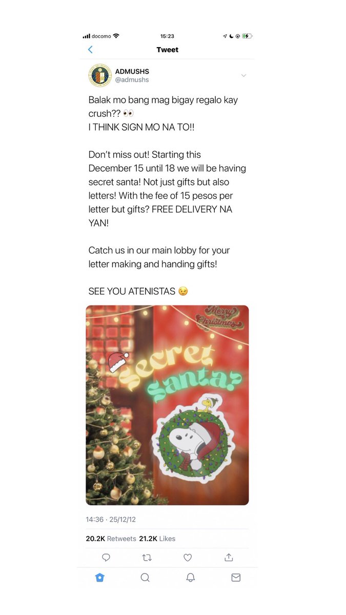 akiisrvce's tweet photo. — SECRET SANTA 🎅

A #heesun filo au where in Christmas spirit is in the air, and Sky Flores, a devoted humanista, is quietly planning something special https://t.co/9nA448LTGV