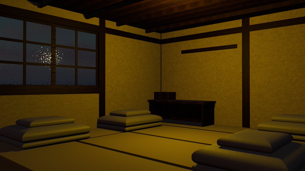 昭和の寝室を作ってみたゾォ‼️ ちょっと古めを挑戦したら結構いい感じ