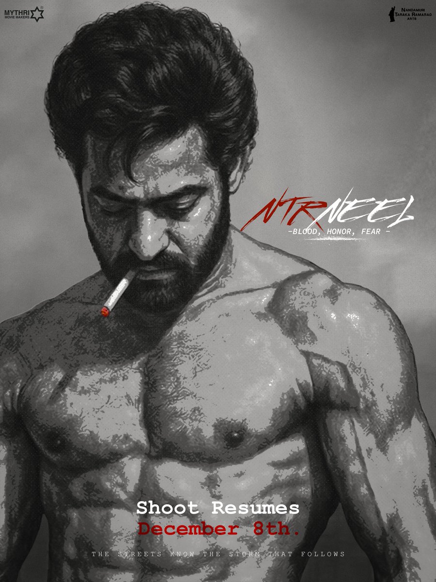 🐉 SHOOT BEGINS TOMORROW !! 💥🔥

#NTRNeel • <a href="/tarak9999/">Jr NTR</a>