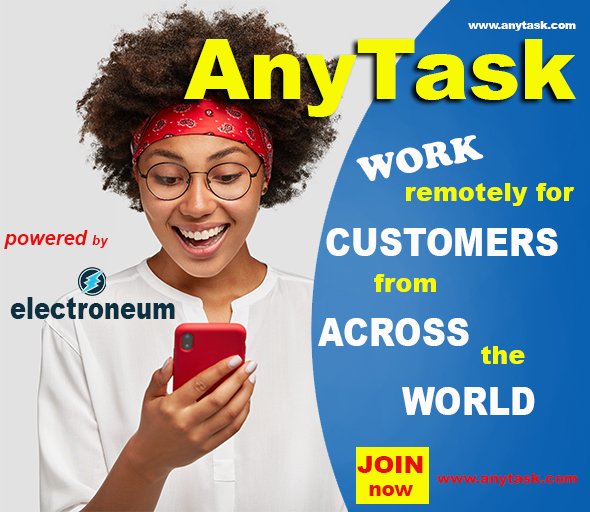 Electroneum_Ug's tweet photo. #Anytask connects buyers with sellers for digital tasks

Embrace @anytask_com for cost-effective outsourcing! Access global talent for digital tasks at low prices, empower unbanked freelancers, and boost efficiency with blockchain payments.  🚀 #AnyTask #FreelanceRevolution https://t.co/oOitvAdrdW