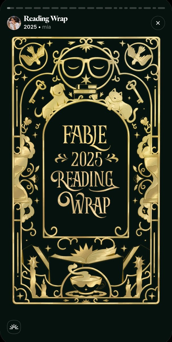 discoursmia's tweet image. FABLE READING WRAPPED IS SOOO CUTE?!!?