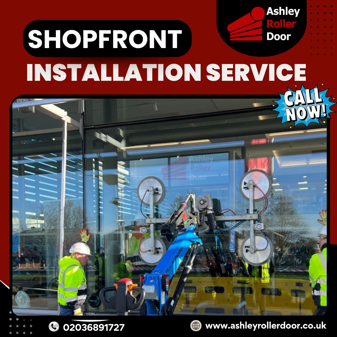 ashleydooruk's tweet image. 👉Shopfront Installation enhances your business presence with sleek designs that attract customers and elevate curb appeal while ensuring durability and a polished look for every storefront!
#StorefrontDesign #CommercialUpgrade #UrbanStyle #ModernFacade
👉ashleyrollerdoor.co.uk/shopfront-inst…