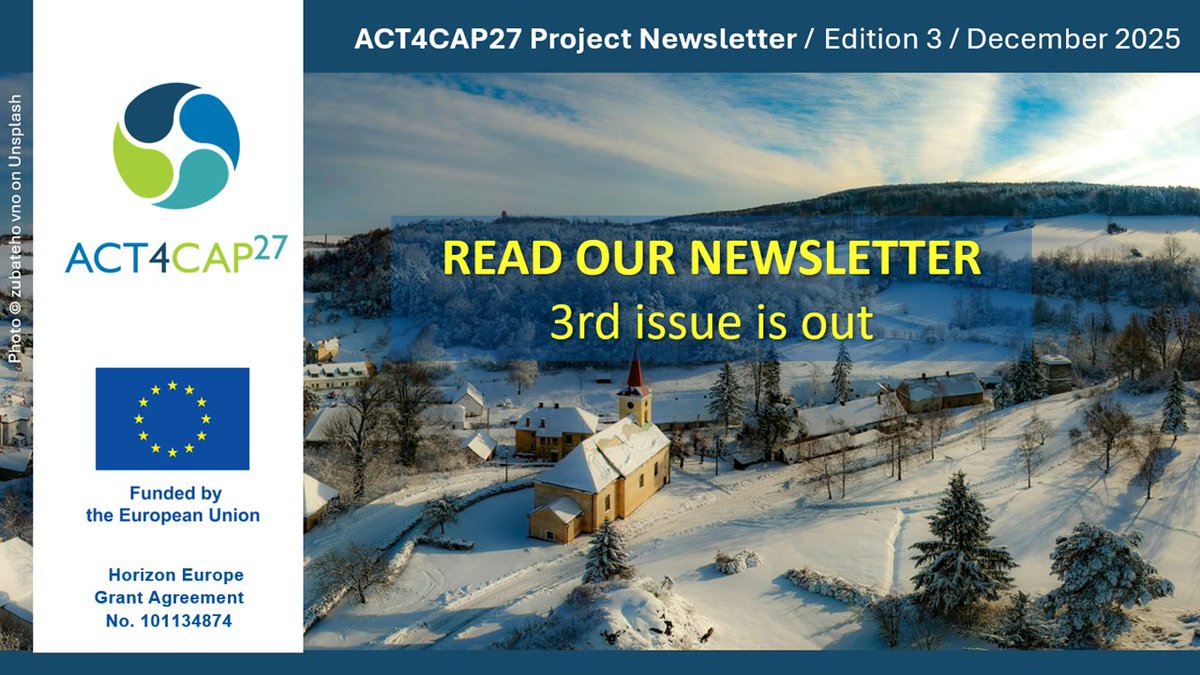 ACT4CAP27 HE Project │ also on bsky @act4cap27.eu tweet media