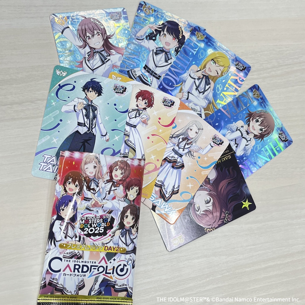 アイドルマスター MOIW2025 カードフォリオ 2箱セット DAY2】アイドルマスター カードフォリオ MOIW2025 プレミアムパック