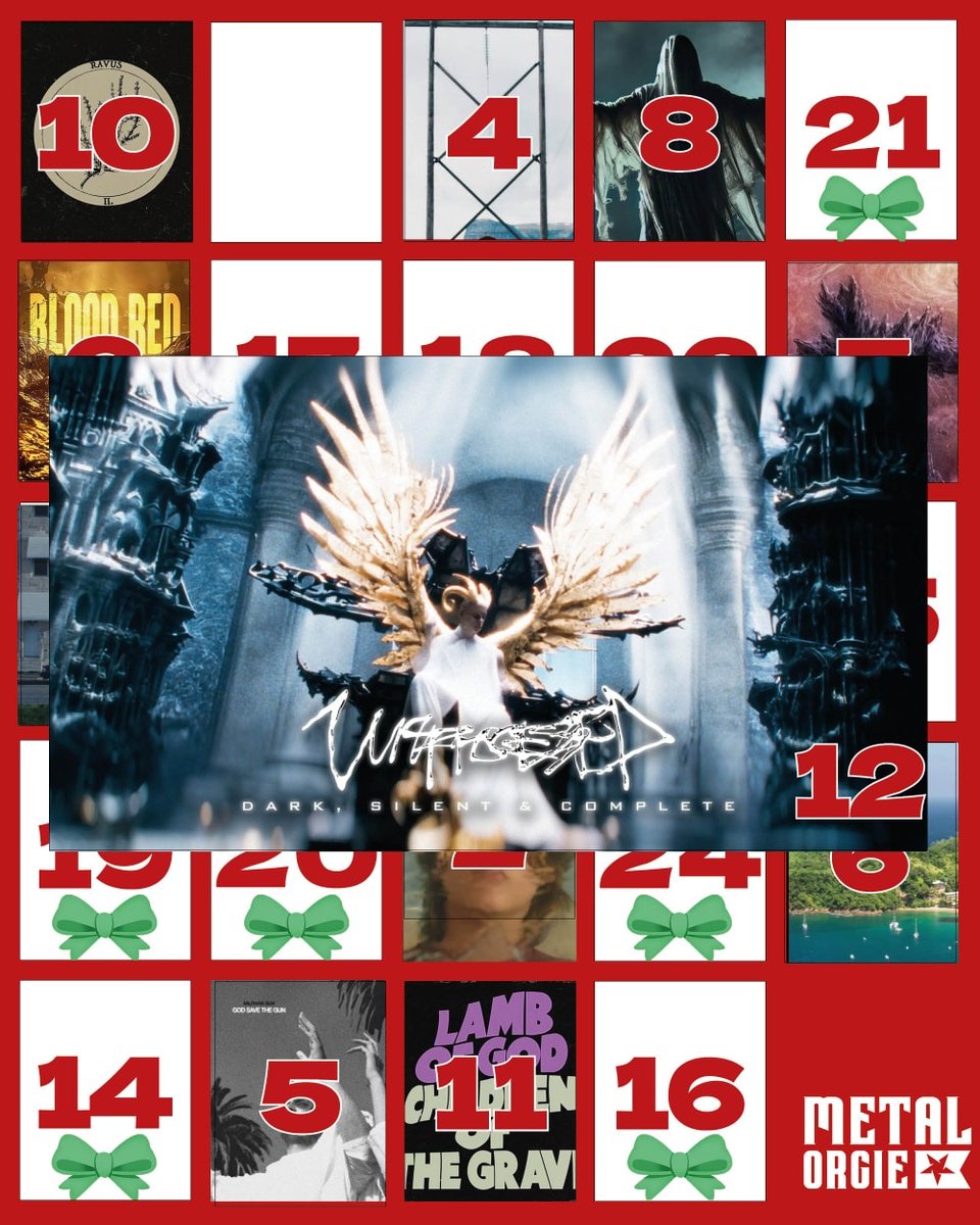 Metalorgie's tweet photo. [Calendrier de l'avent - Jour 1️⃣2️⃣ : Unprocessed "Dark, Silent and Complete"] Du 1er au 24 décembre, l'équipe revient sur les morceaux les plus marquants de l'année 2025 ⤵️
Mayalabielle : Unprocessed (Djent, Allemagne) continue de nous régaler avec Angel : https://t.co/2mMaXwcRyE https://t.co/eTUZVOu51u