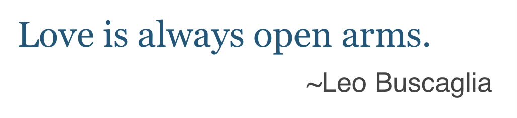 I love this from today’s read…