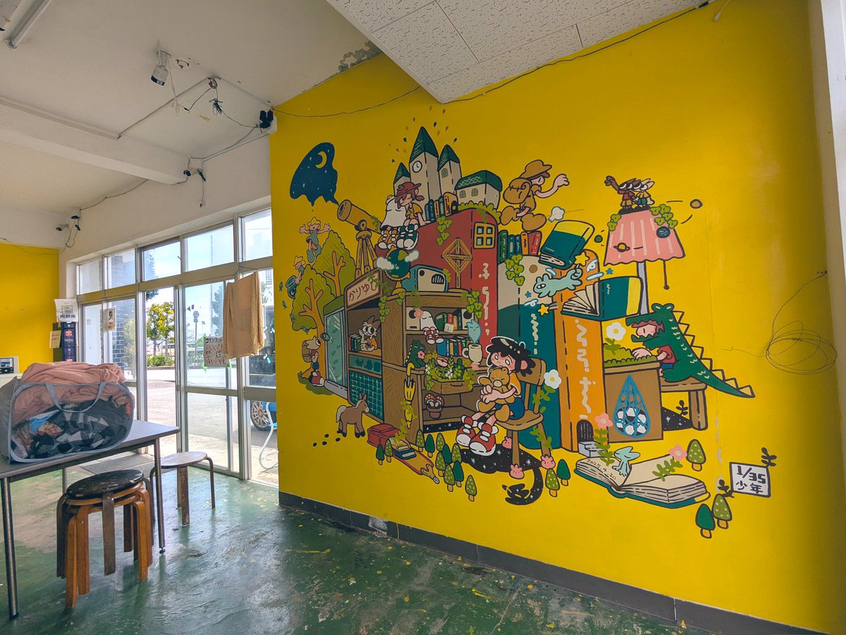 1/35少年@インド壁画旅 tweet media